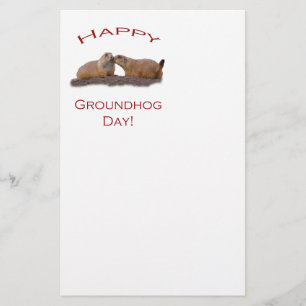Papelería Beso del día de la marmota