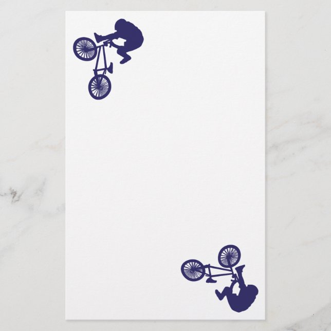 Papelería Bicicleta BMX (Anverso)