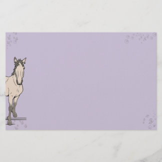 Papelería Bienvenida regalo ecuestre amante del caballo capr