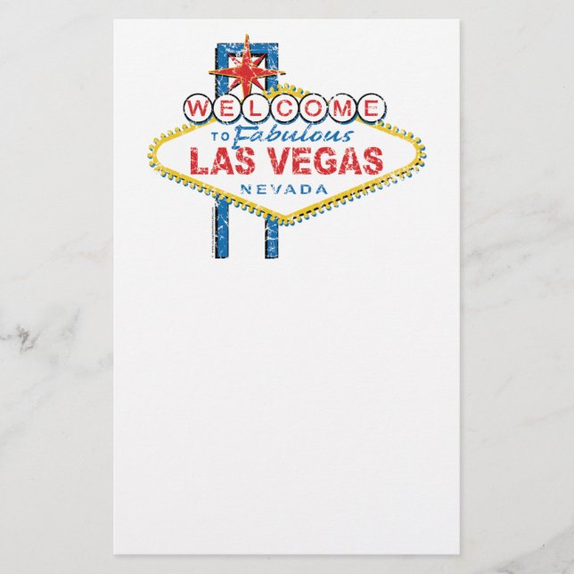 Papelería Bienvenidos a Las Vegas (Anverso)