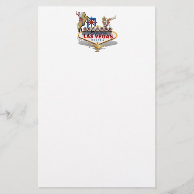 Papelería Bienvenidos a Las Vegas (Anverso)