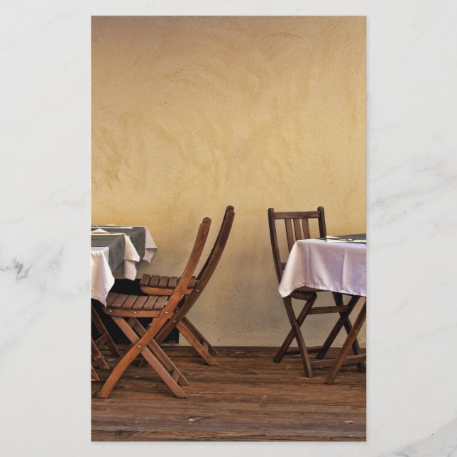 Papelería Bistro de Francia (Anverso)