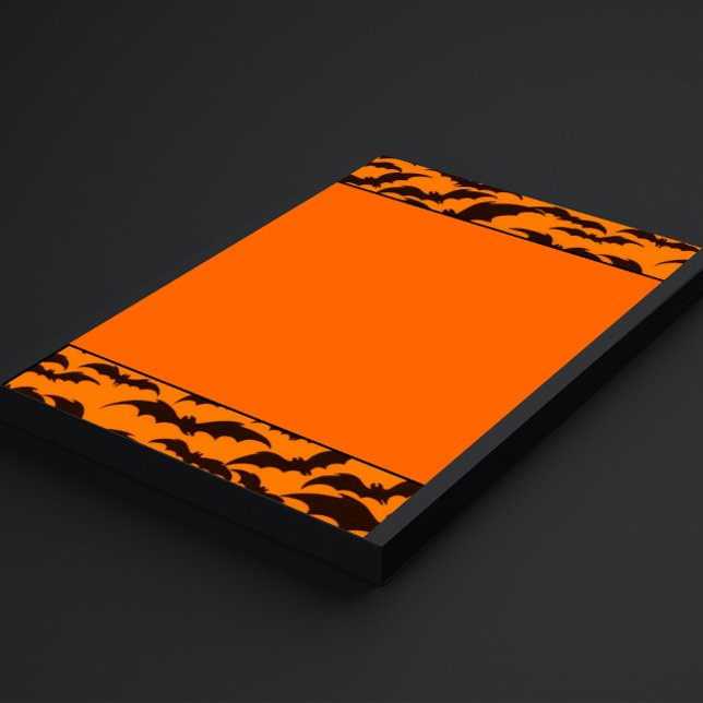 Papelería Black Bat Halloween (Subido por el creador)