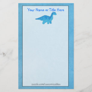 Papelería Blue Dino Stationery