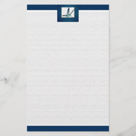 Papelería Blue Hummingbird Elegant