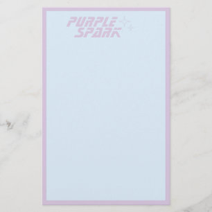 Papelería Blue Purple Small Business