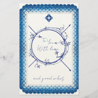 Papelería Blue Wave Card