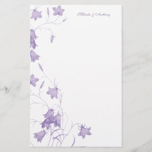 Papelería Bluebells - Púrpura 5,5 x 8,5 Estacionamiento