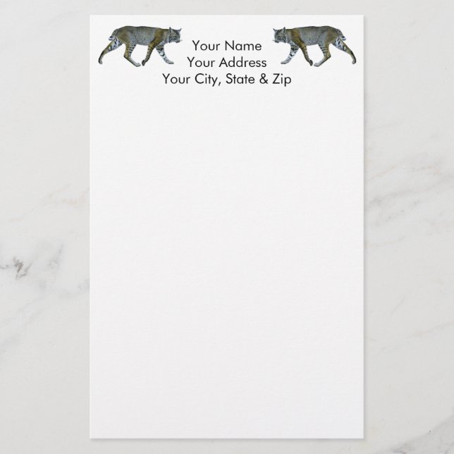 Papelería Bobcat (Anverso)