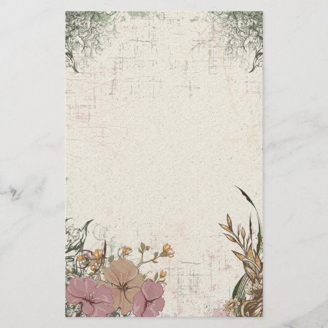 Papelería Boda antiguo de época (Anverso)