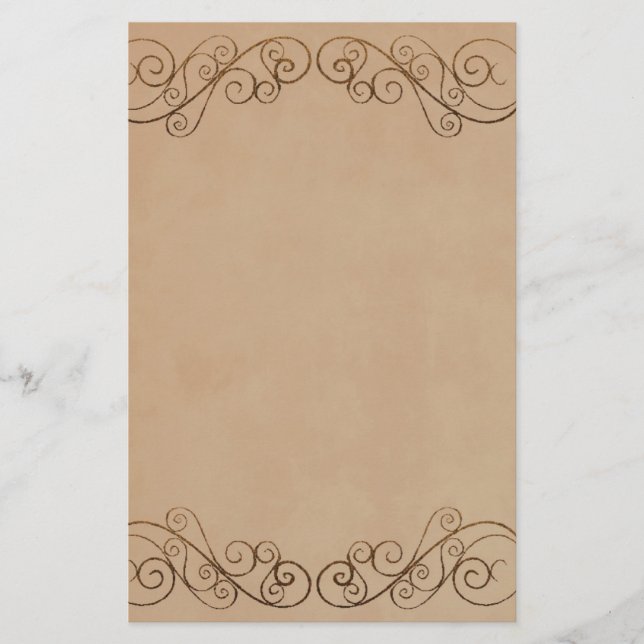 Papelería Boda Beige Vintage (Anverso)