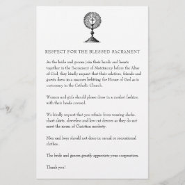 Papelería Boda Católica Modesta Vestimenta de Iglesia para I