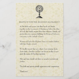 Papelería Boda católico: Modesto atuendo de iglesia para inv