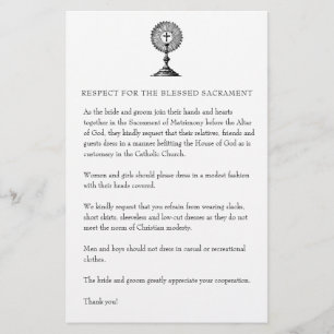 Papelería Boda católico Modesto atuendo de iglesia para invi