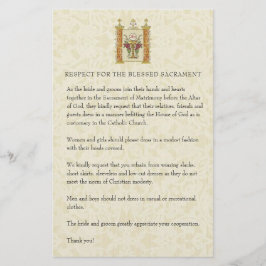 Papelería Boda católico Modesto atuendo de iglesia para invi