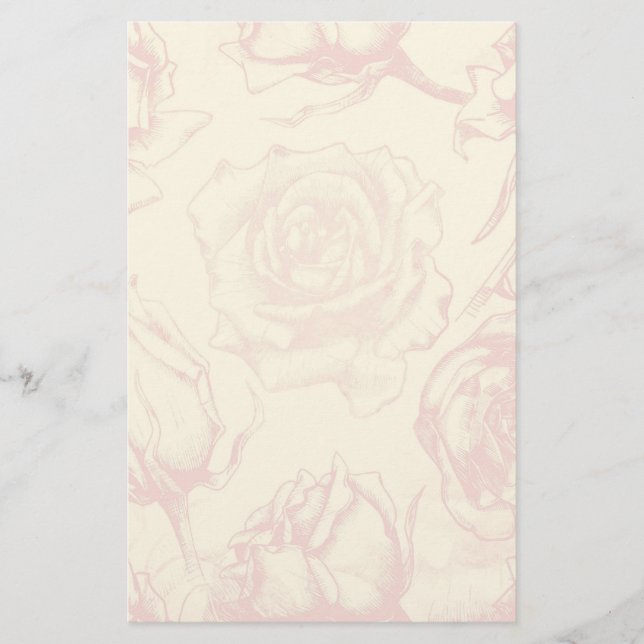 Papelería Boda de flores de cosecha (Anverso)