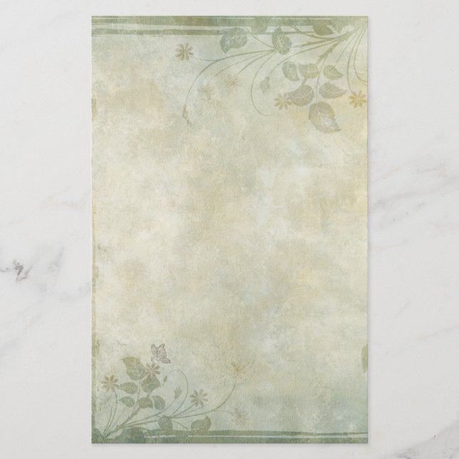 Papelería Boda de Vintage Pastel Floral (Anverso)