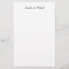 Papelería Boda Minimalista Simple Elegante Moderno de Moda