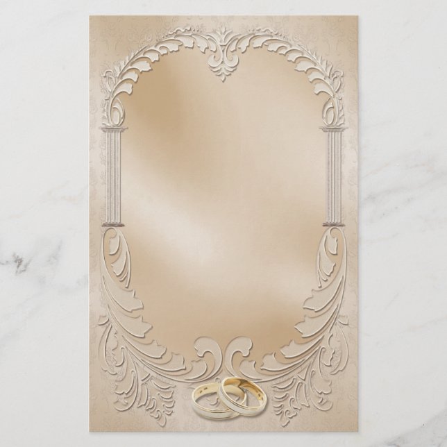 Papelería Boda satino (Anverso)