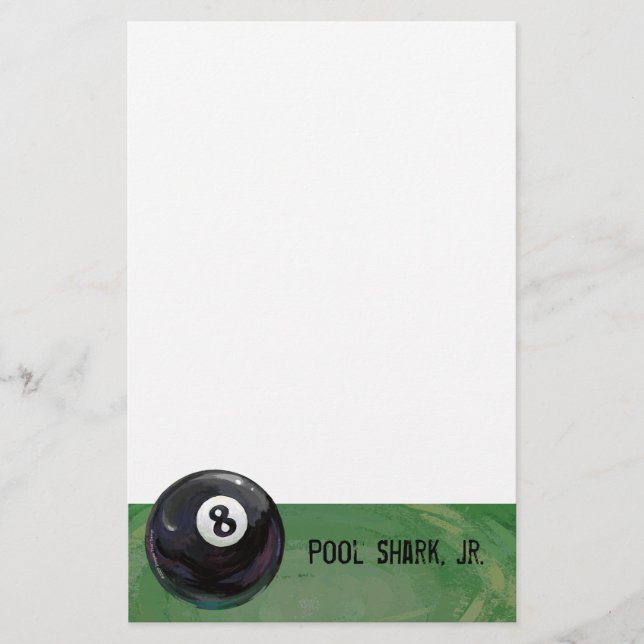 Papelería Bola 8 (Anverso)