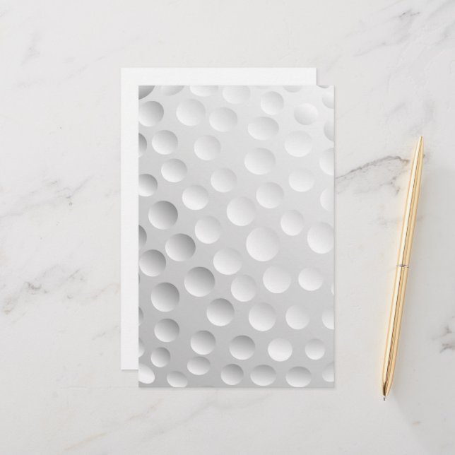 Papelería Bola de Golf (Anverso/Reverso In Situ)