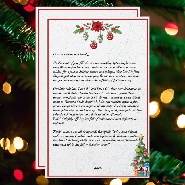 Papelería Boletín de la familia de Navidades de país de ambo (Subido por el creador)
