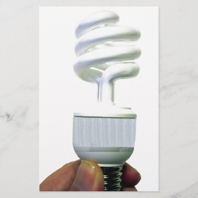 Papelería Bombilla fluorescente compacta (Anverso)