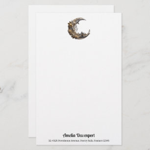 Papelería Bonita cara en la luna