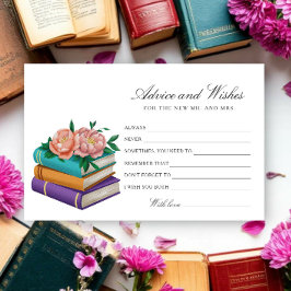 Papelería Books Bridal Shower Advice and Wishes