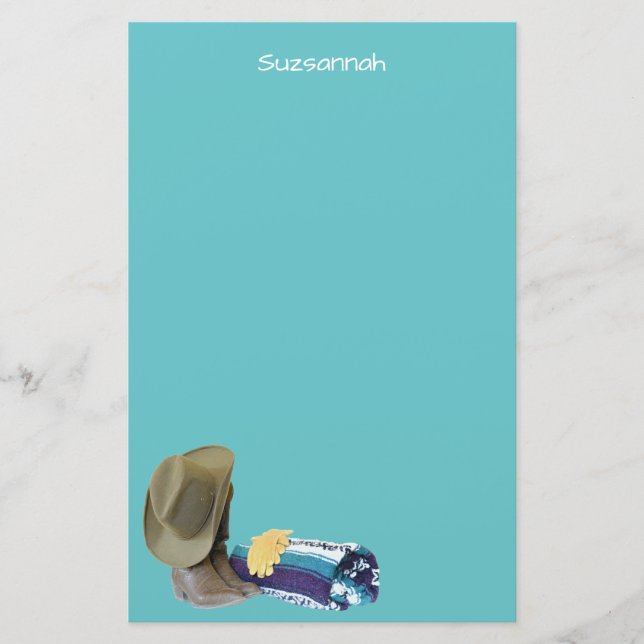 Papelería Boots rústicos de vaquero Gorra Personalizado de u (Anverso)