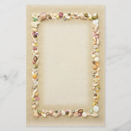 Papelería Borde de arena de la playa de arena