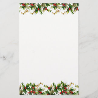 Papelería Borde del hueco superior e inferior