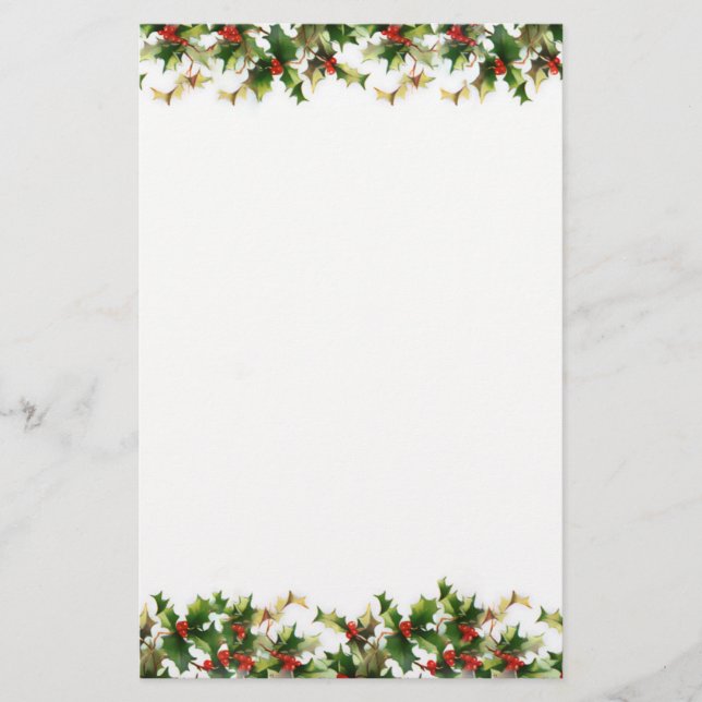 Papelería Borde del hueco superior e inferior (Anverso)