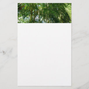 Papelería Bosque de palmeras Naturaleza tropical