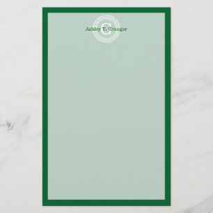 Papelería Bosque Gr Whats Griego Key Rnd Frame Monograma Ini