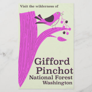 Papelería Bosque Nacional Gifford Pinchot Washington