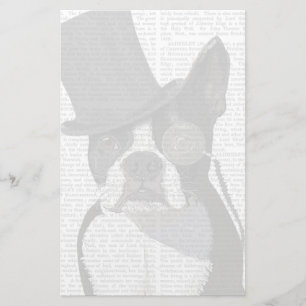 Papelería Boston Terrier, hedor formal y Gorra