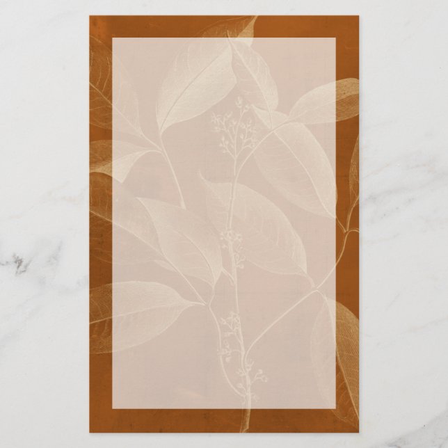 Papelería Botánica moderna VI (Anverso)