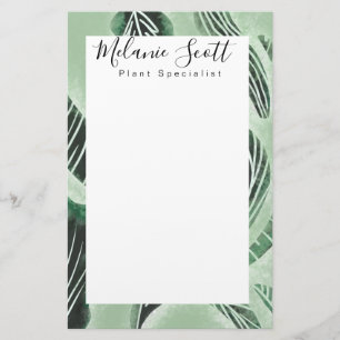 Papelería Botánico especialista en vegetación natural