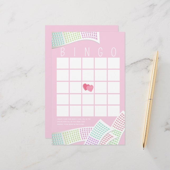 Papelería Botones Candy Bingo dulce (Anverso/Reverso In Situ)