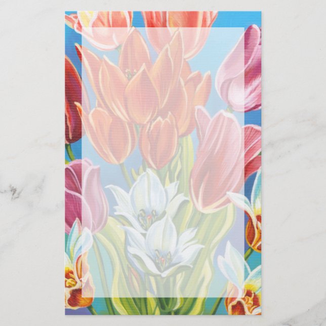 Papelería Bouquet en la frontera III (Anverso)