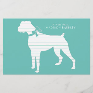 Papelería Boxer Dog Puppy