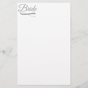 Papelería Bride Flourish Gray
