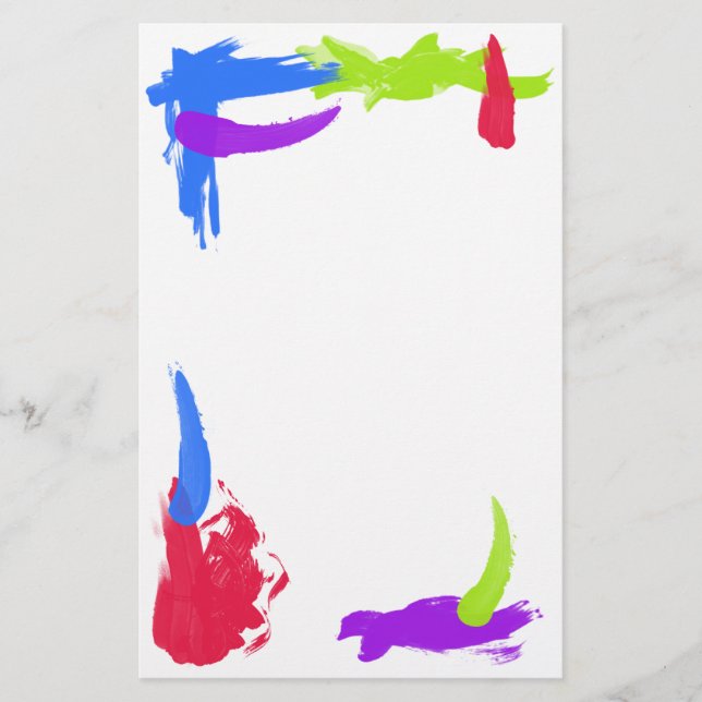 Papelería Bright Paint (Anverso)