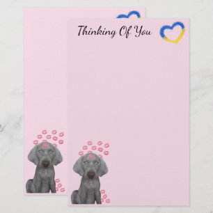 Papelería Brooklyn personalizada Los besos de perro 5,5 x 8,