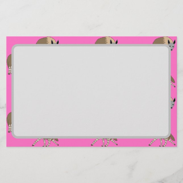 Papelería Brown Hyenas (Anverso)