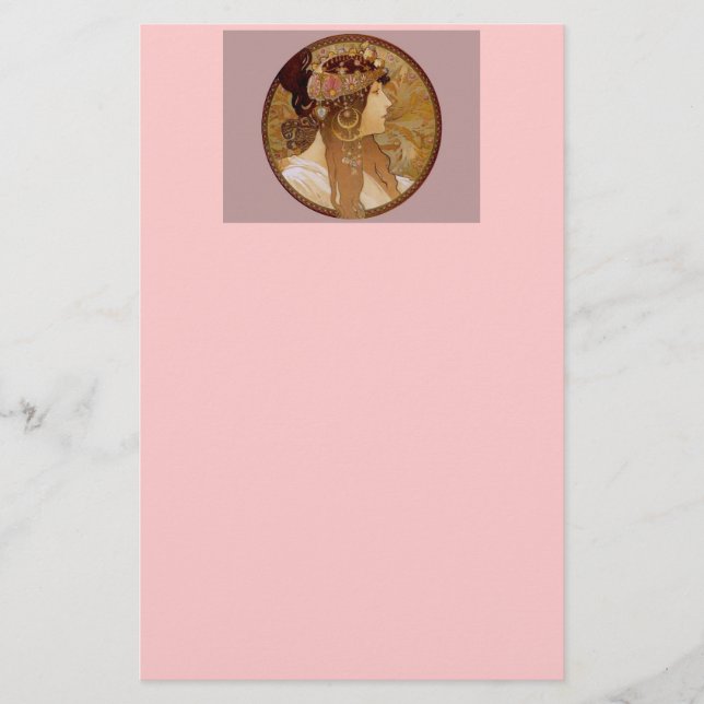 Papelería Brunette bizantina, 1897 (Anverso)