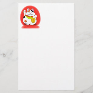 Papelería Buena suerte Maneki Neko