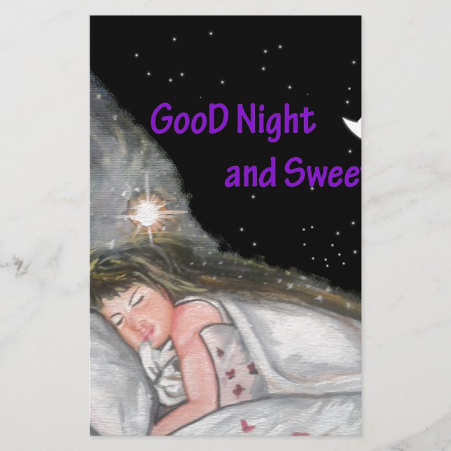 Papelería Buenas noches (Anverso)