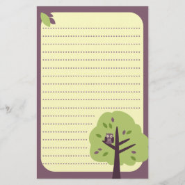 Papelería Búho Kitschy inmóvil